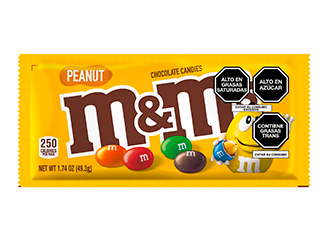Chocolate Peanut  M&MS  49.3 g